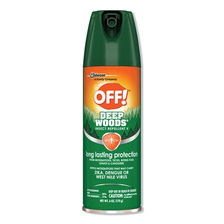 Off Deep Woods Insect Repellent, 6oz Aerosol, PK12 611081
